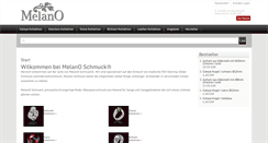 Desktop Screenshot of melano-schmuck.com