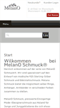 Mobile Screenshot of melano-schmuck.com
