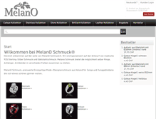 Tablet Screenshot of melano-schmuck.com